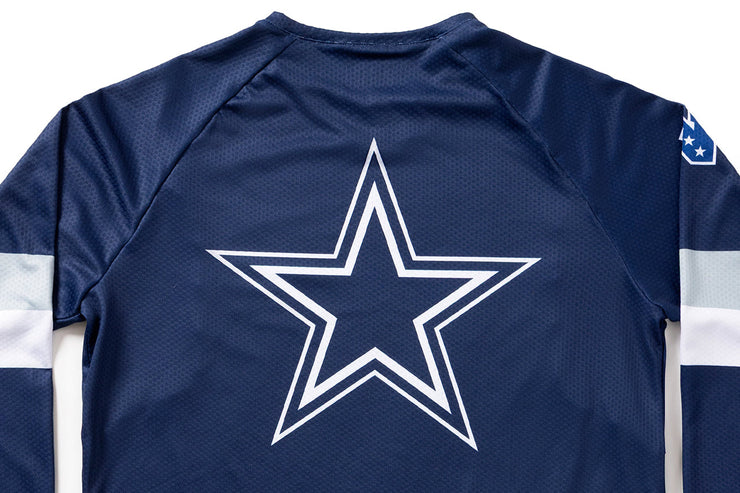 #NFLJ-DAL – NFL Collection | Long Sleeve MTB Jersey – Dallas Cowboys (Size Small, Like-New – Used for Photos)