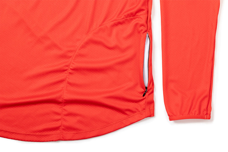 #NFLJ-KC – NFL Collection | Long Sleeve MTB Jersey – KC Chiefs (Size Medium, Like-New – Washed for Photos)