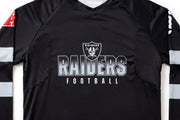 #NFLJ-LV – NFL Collection | Long Sleeve MTB Jersey – Las Vegas Raiders (Size Medium, Like-New – Washed for Photos)