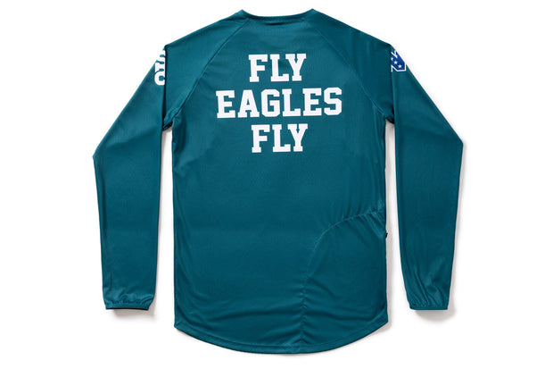 #NFLJ-PHI – NFL Collection | Long Sleeve MTB Jersey – PHI Eagles (Size Small, Like-New – Used for Photos)