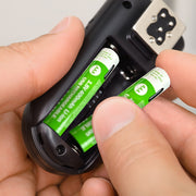 2 x AAA Rechargeable Batteries with USB Cable