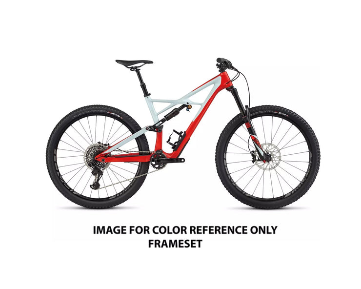 2017 Specialized Enduro FSR Pro Carbon 29/6Fattie (FRAMESET ONLY) Rktred/Bbyblu/Blk MD