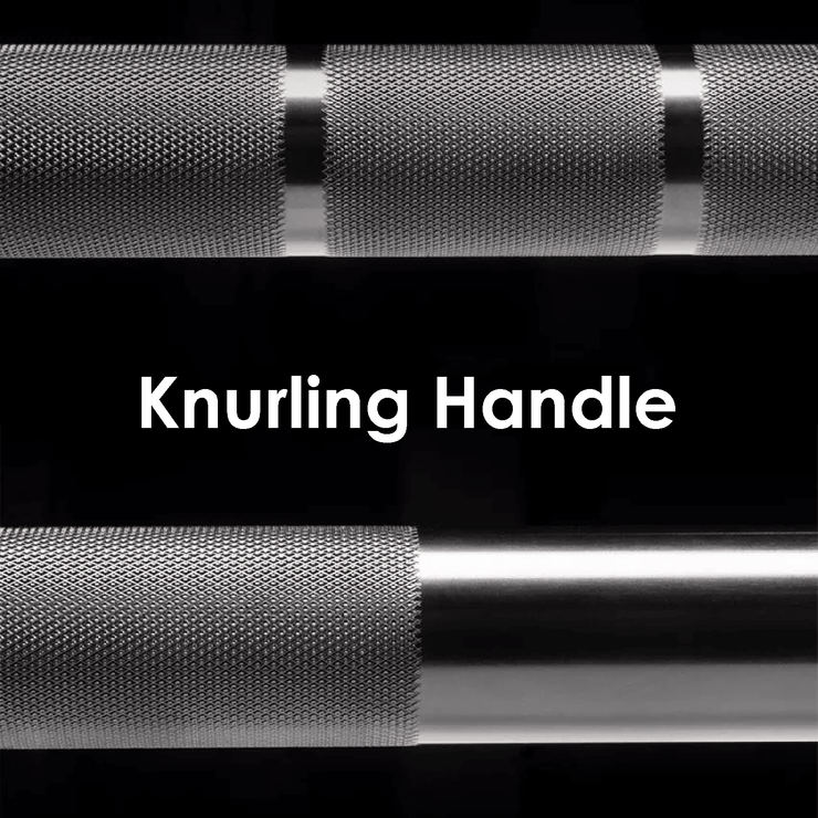 Standard 1" Chrome Barbell – 4ft, 5ft, 6ft, 7ft | Knurled Grip, Collars Included | Fits 1" Weight Plates – Home Gym & Strength Training