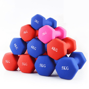Neoprene Plastic Dip Dumbbells Set