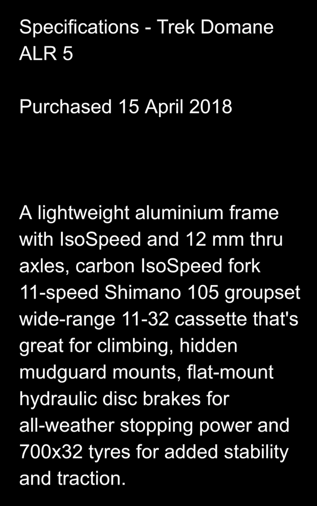 Trek Domane ALR 5 Disc 2018